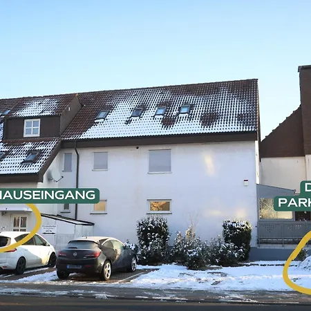 Aestay - Boxspring Auch Als Einzelbetten, Voll Ausgestattete Kueche, Eco-friendly, Radfahren & Wandern, Inkl Xl Parkplatz Hemsbach